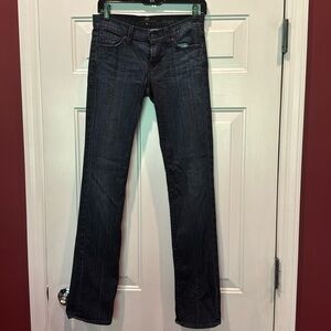 7 for all Man Kind low rise jeans